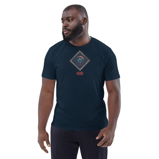 Unisex-Bio-Baumwoll-T-Shirt "Skill"