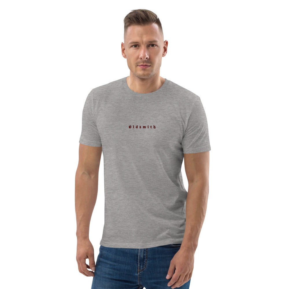 Unisex-Bio-Baumwoll-T-Shirt "Oldsmith" GESTICKT