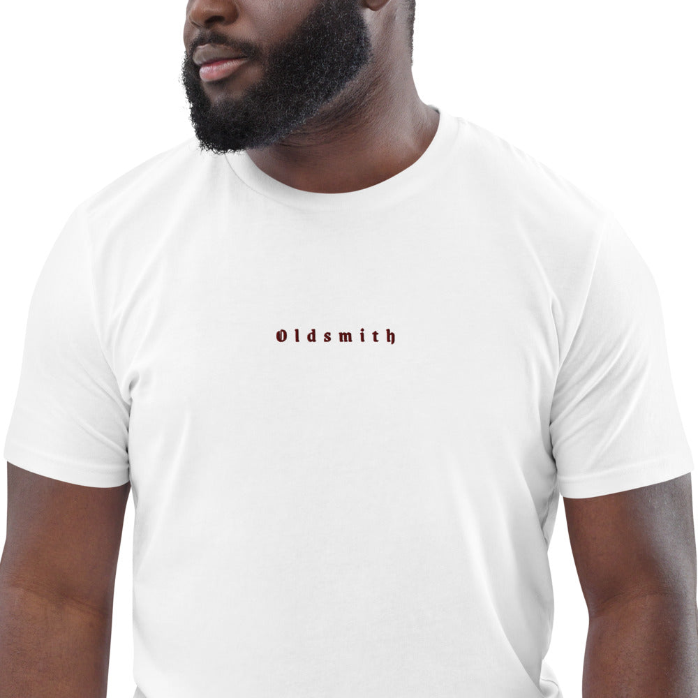 Unisex-Bio-Baumwoll-T-Shirt "Oldsmith" GESTICKT